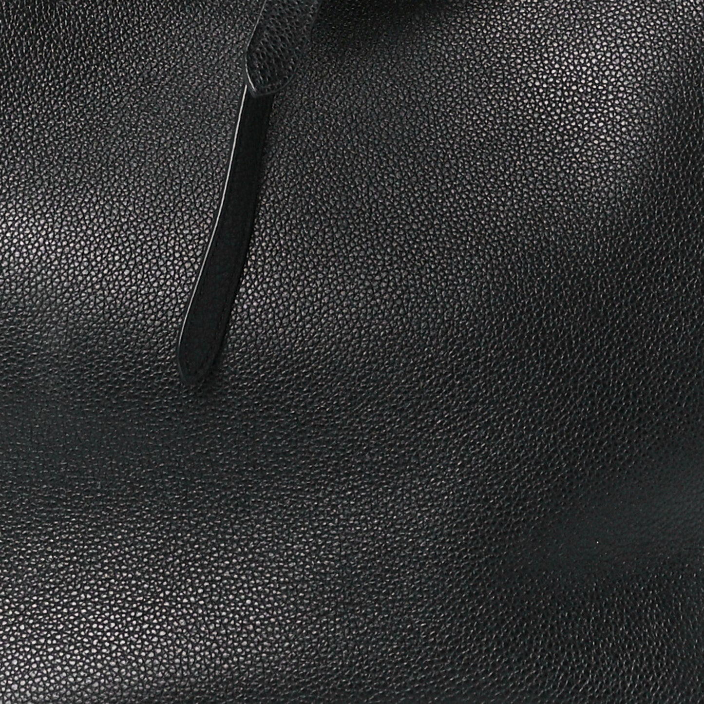 Soft Grained Calfskin Small Belt Cabas Phantom Black