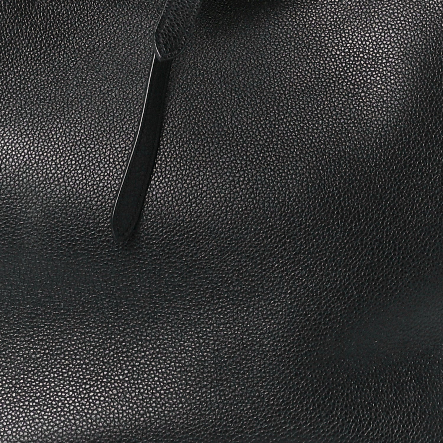 Celine Soft Grained Calfskin Small Belt Cabas Phantom Black 8 of 11
