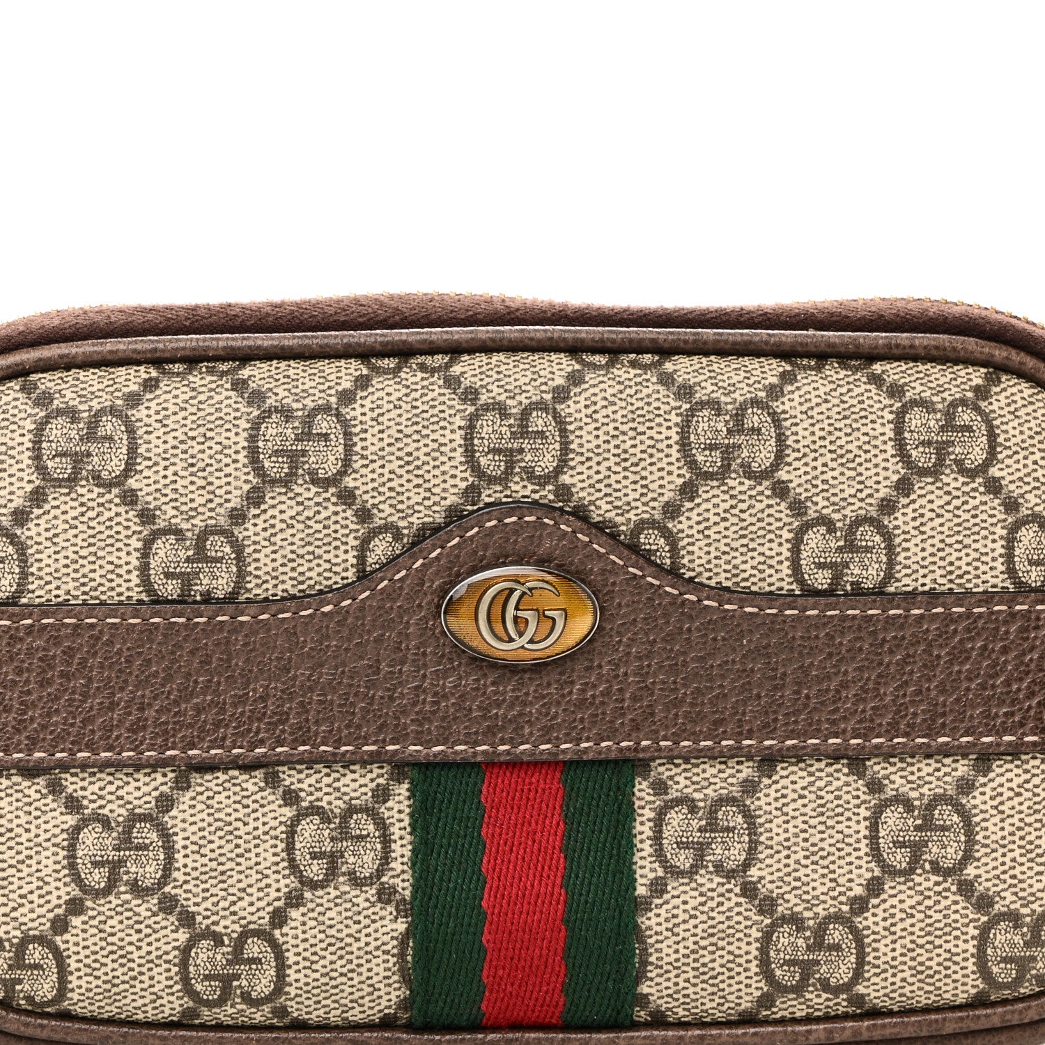 Gucci GG Supreme Monogram Ophidia Belted iPhone Case 85 34 Dark Brown 9 of 12