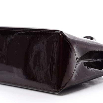 Louis Vuitton Vernis Wilshire PM Amarante 7 of 9