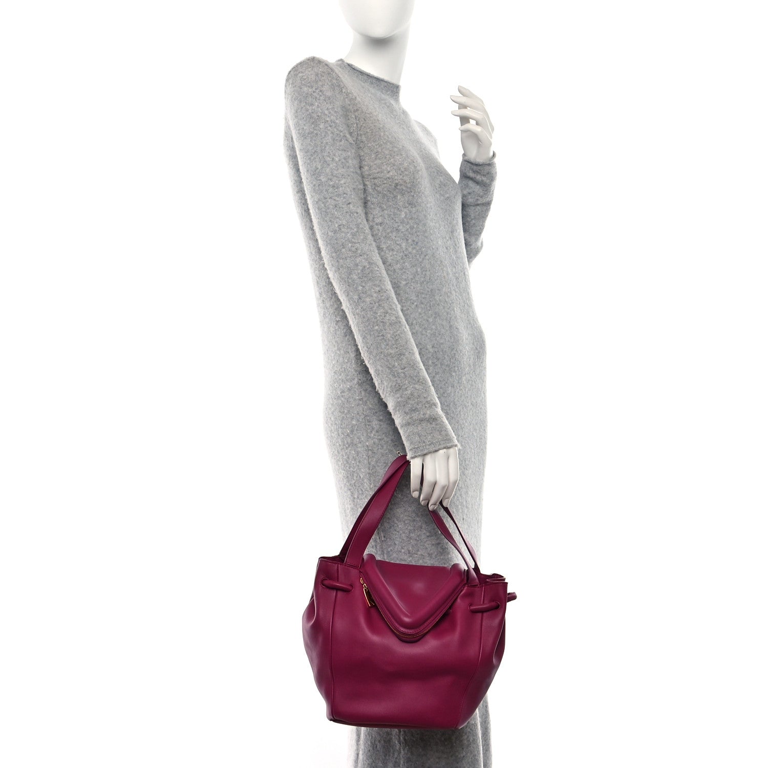 Bottega Veneta Calfskin Small Beak Tote Cinnabar 2 of 9