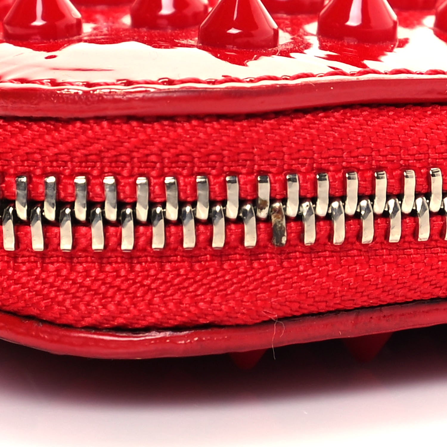 Christian Louboutin Patent Calf Spiked Cris iPad Case Red 16 of 17