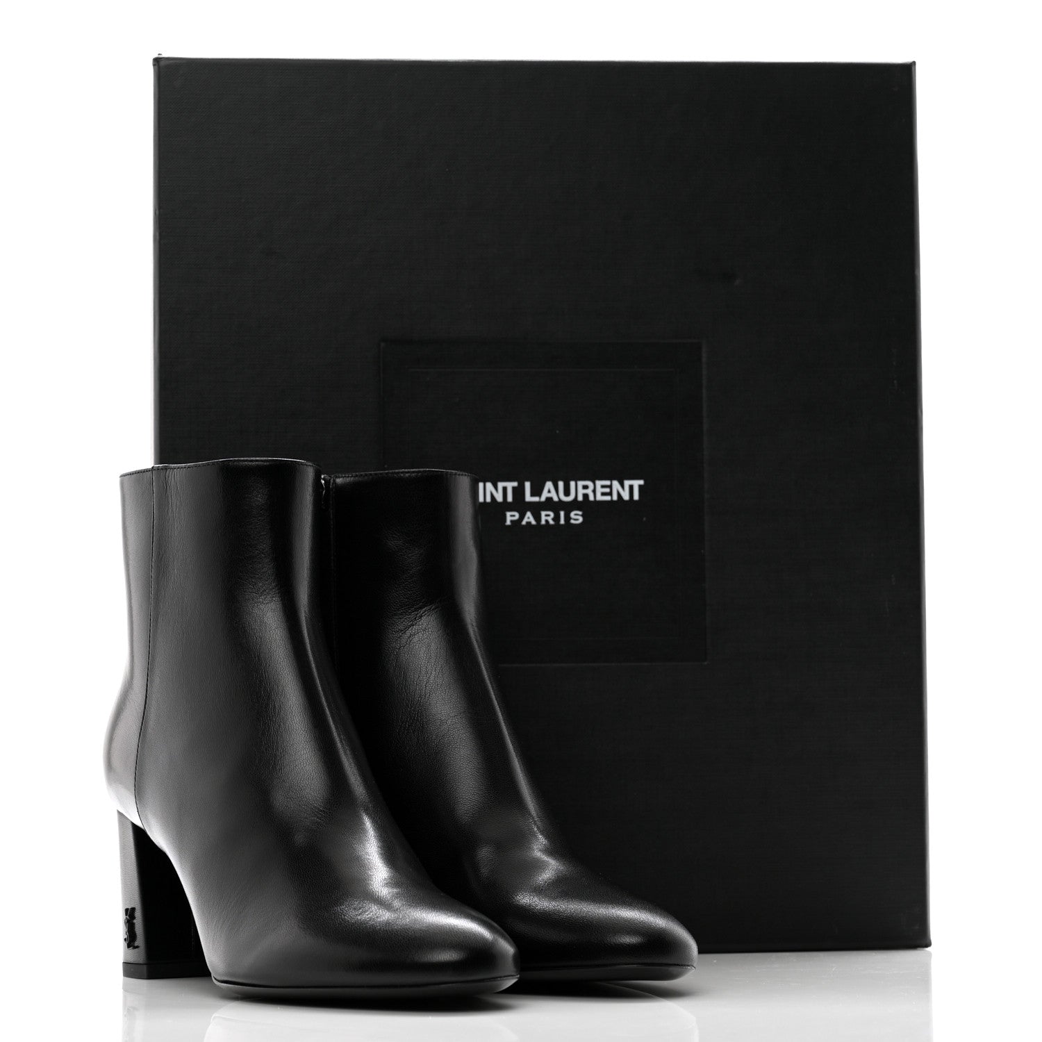 Saint Laurent Nappa Vendome Loulou Ankle Zip Boot 36.5 Black 9 of 9