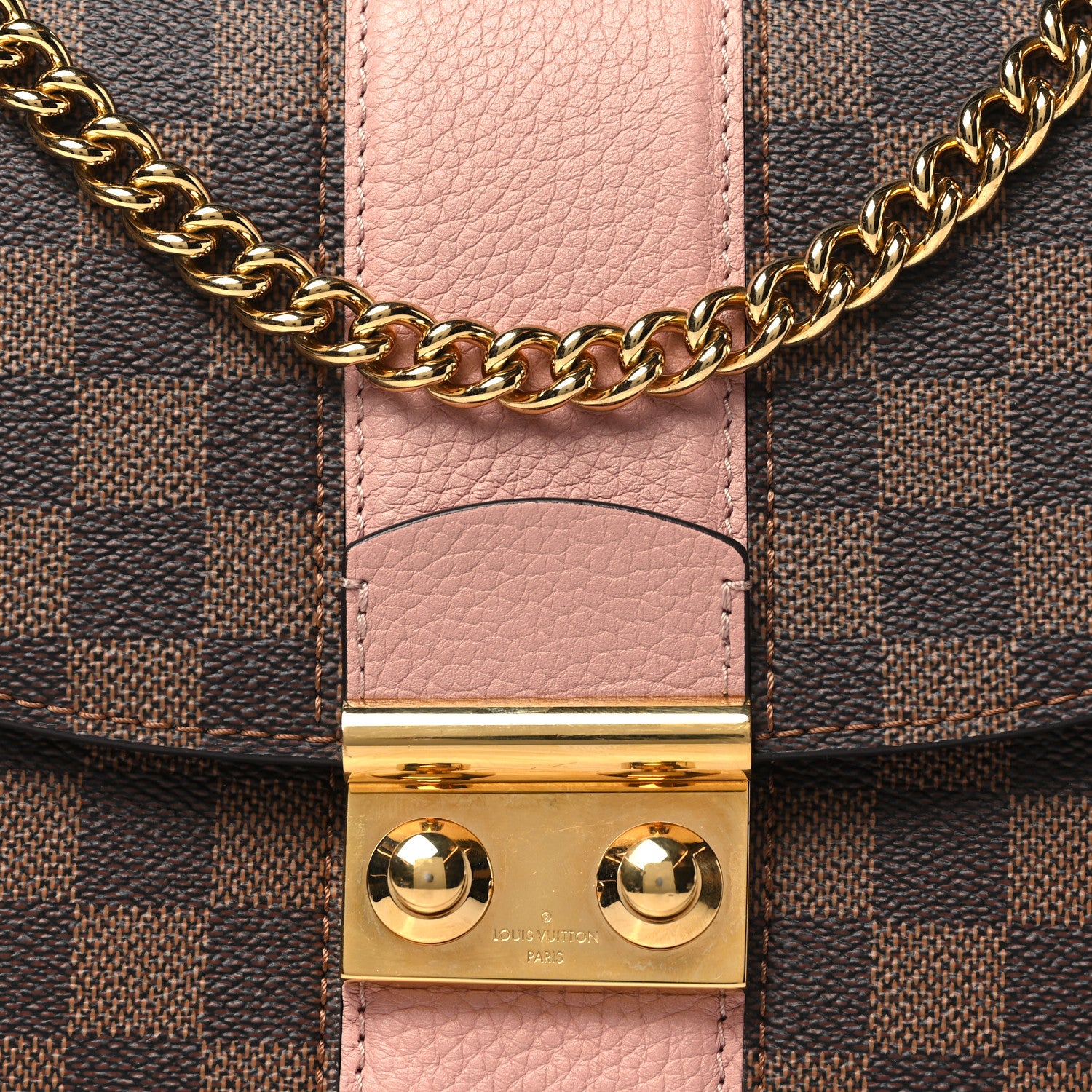 Louis Vuitton Damier Ebene Cuir Taurillon Wight Magnolia 7 of 10