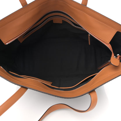MCM Visetos Medium Anya Shopper Tote Black 4 of 10