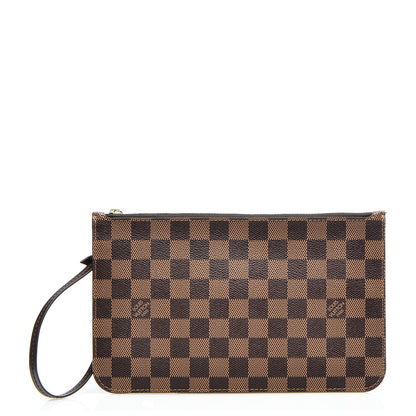 Louis Vuitton Damier Ebene Neverfull MM GM Pochette 1 of 8