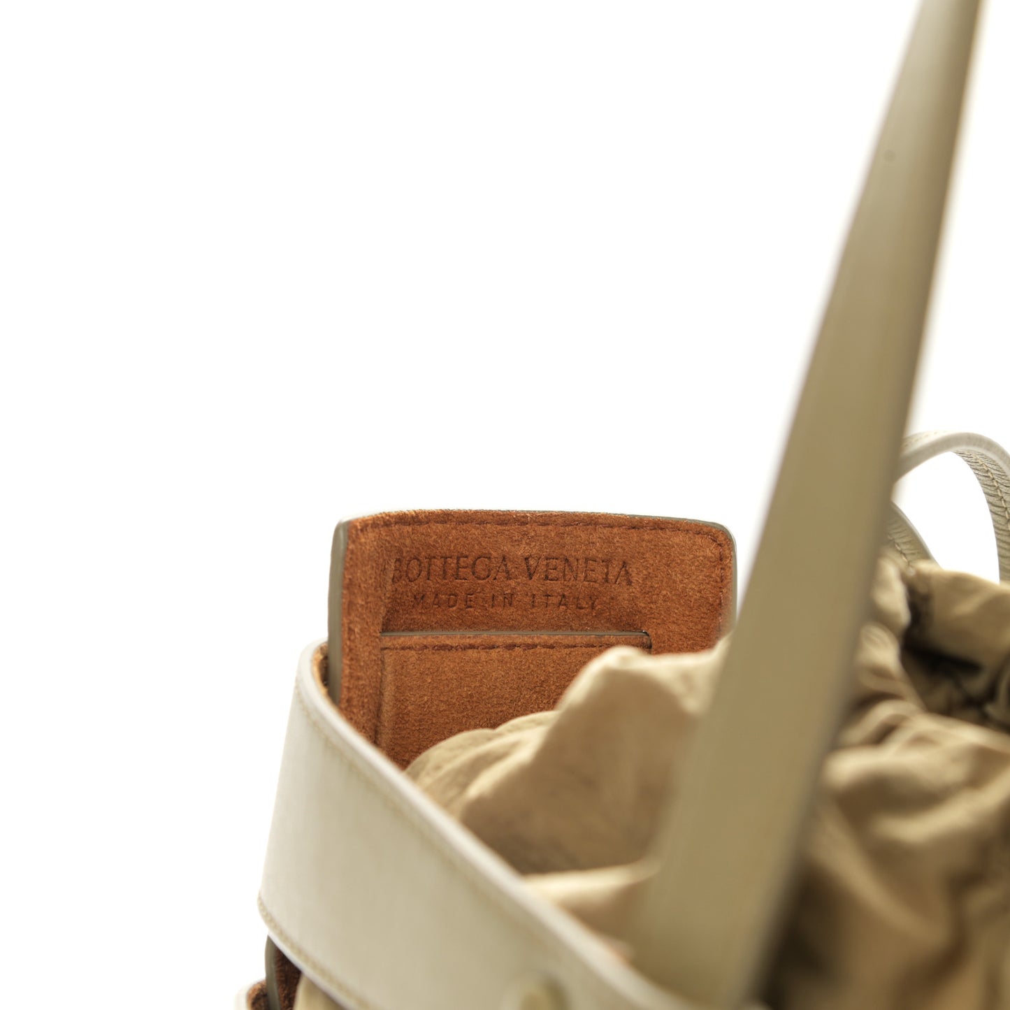 French Calfskin Shell Bag Taupe