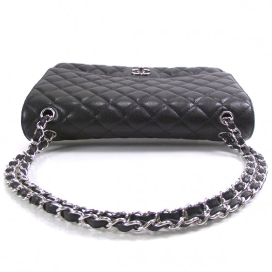 Caviar Maxi Flap Black