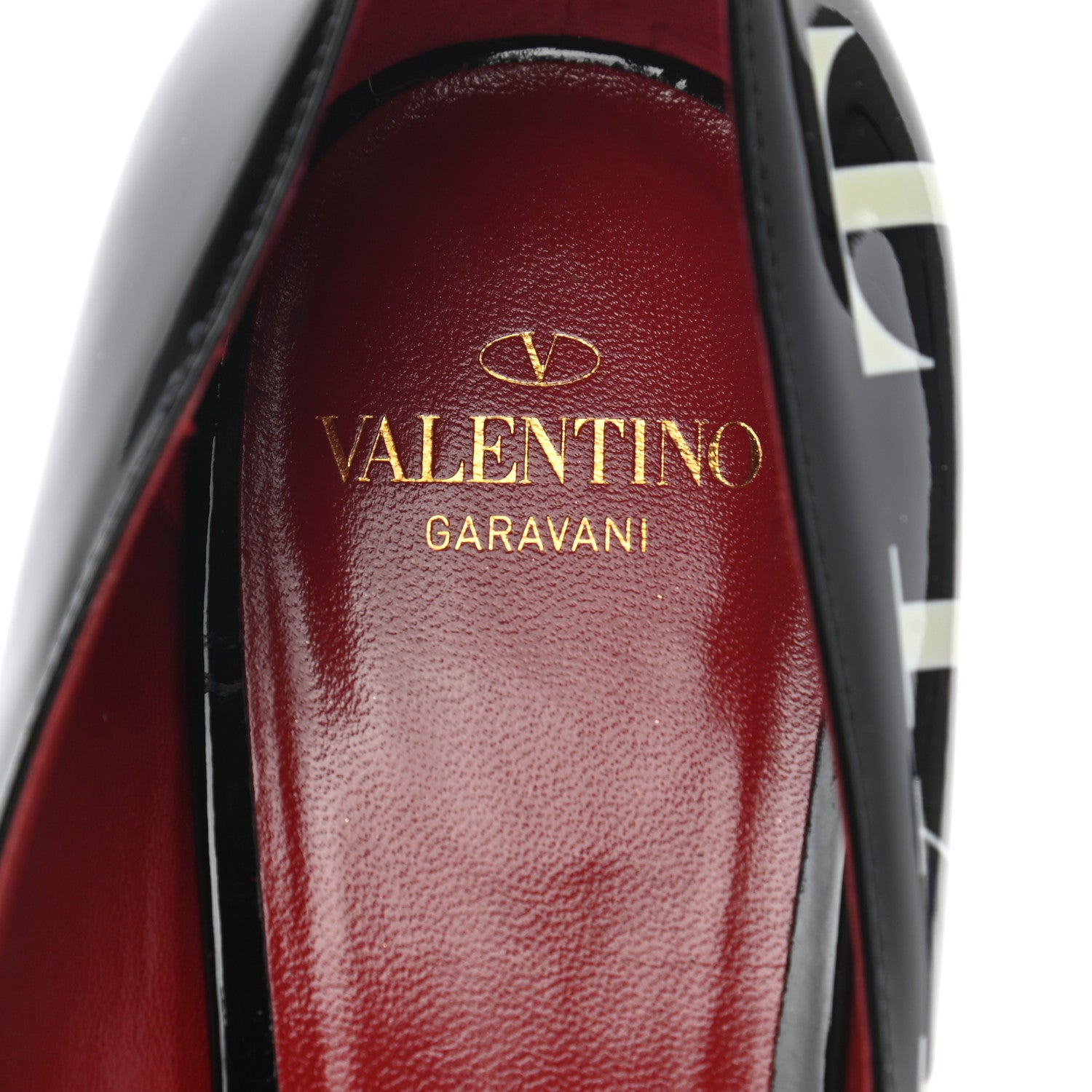 Valentino Garavani Patent VLTN Pumps 39.5 Black 7 of 10