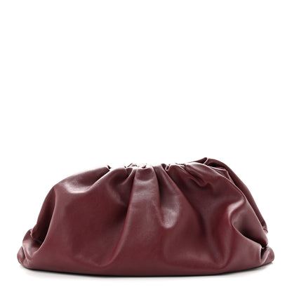 Bottega Veneta Smooth Butter Calf The Pouch Oversized Clutch Bordeaux 1 of 12