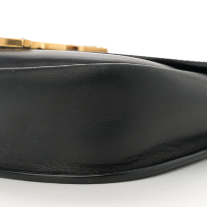 Saint Laurent Smooth Calfskin Classic Monogram Small Kaia Satchel Black 10 of 10