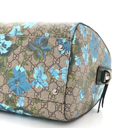 Gucci GG Supreme Monogram Bloom Butterfly Embroidered Medium Boston Green 10 of 10