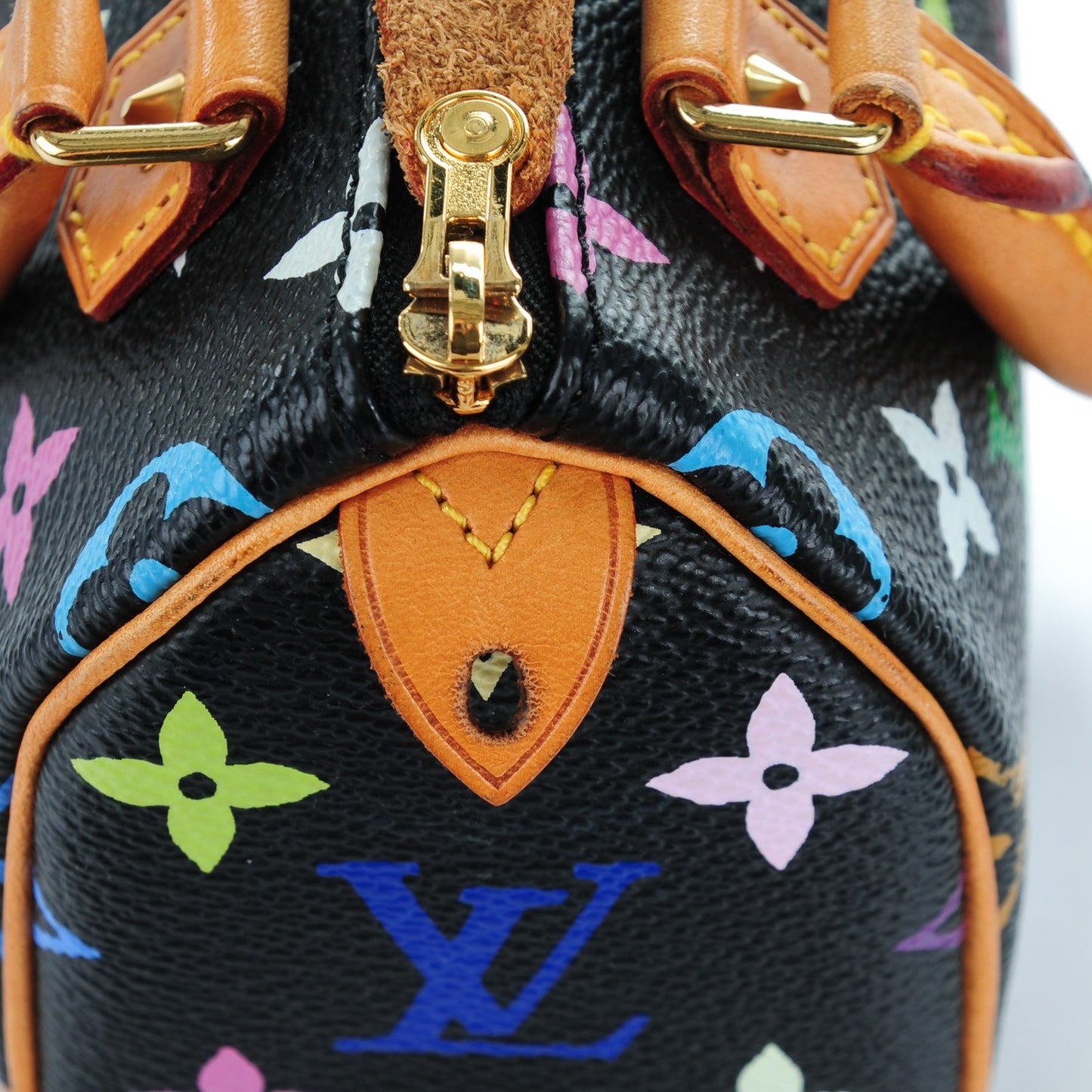 Monogram Multicolor Mini Sac HL Speedy Black
