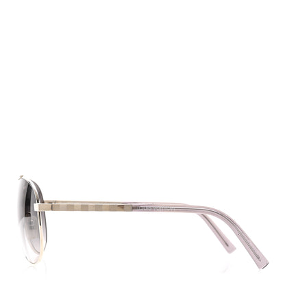 Louis Vuitton Metal Attitude Pilote Sunglasses Z0340U Azur 3 of 7