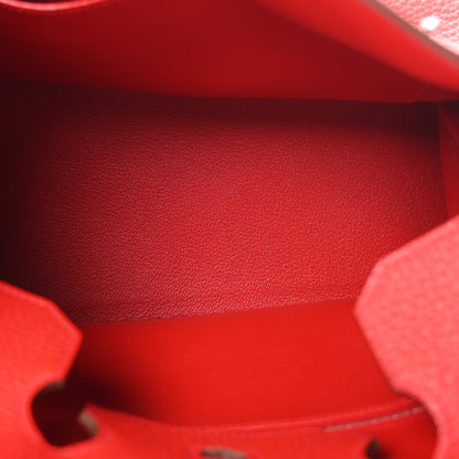 Hermes Togo BIRKIN 35 Rouge Casaque 5 of 11