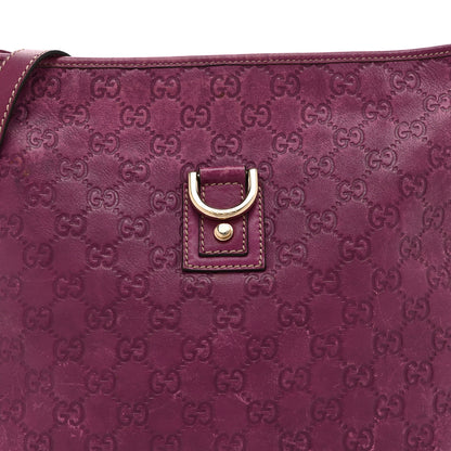 Gucci Guccissima Abbey Messenger Bag Purple 9 of 17