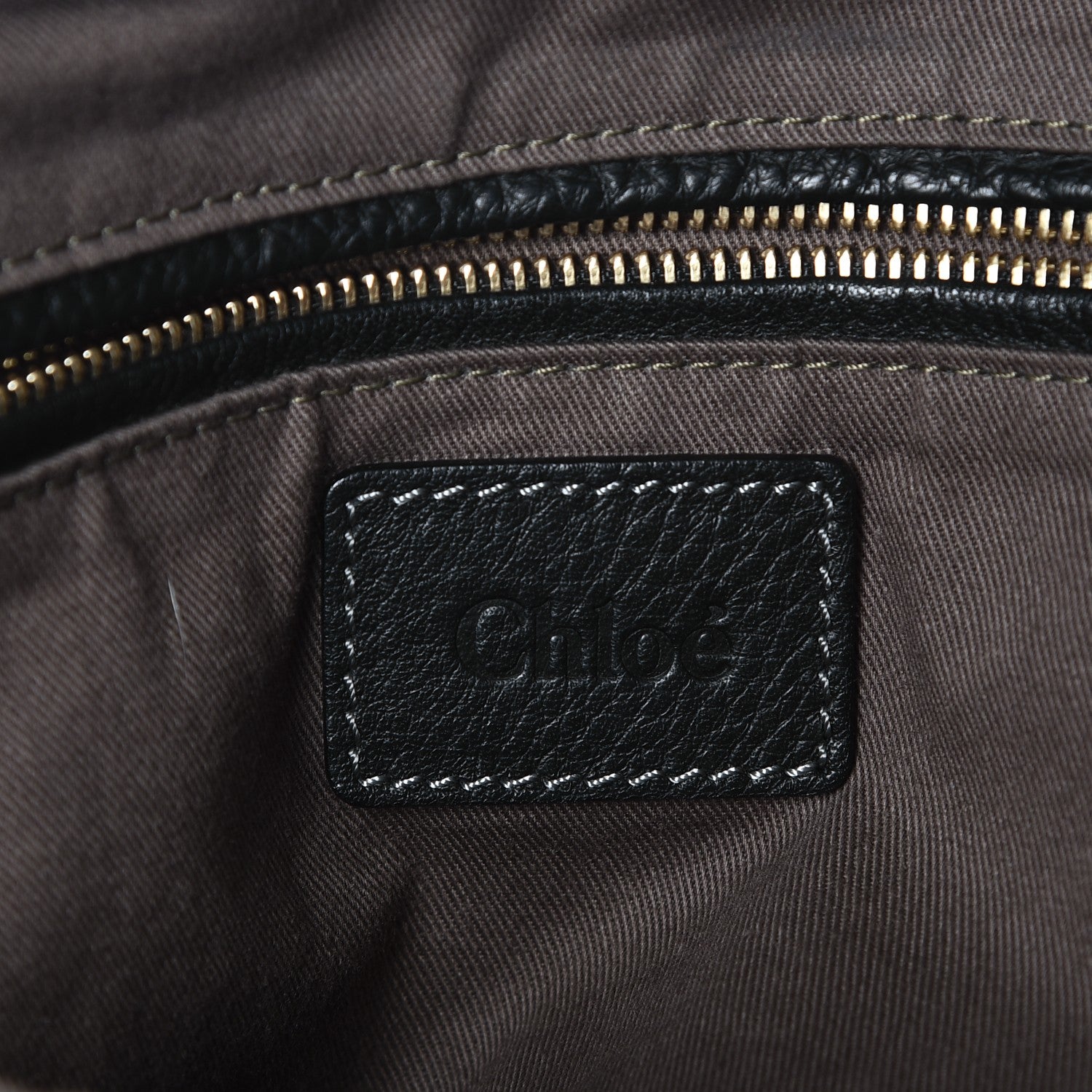 Chloe Calfskin Large Marcie Satchel Black 6 of 13