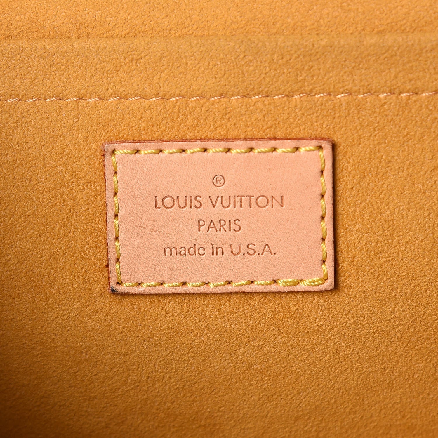 Louis Vuitton Monogram Denim Mini Pleaty Blue 6 of 10