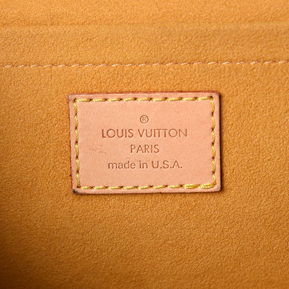 Louis Vuitton Monogram Denim Mini Pleaty Blue 6 of 10