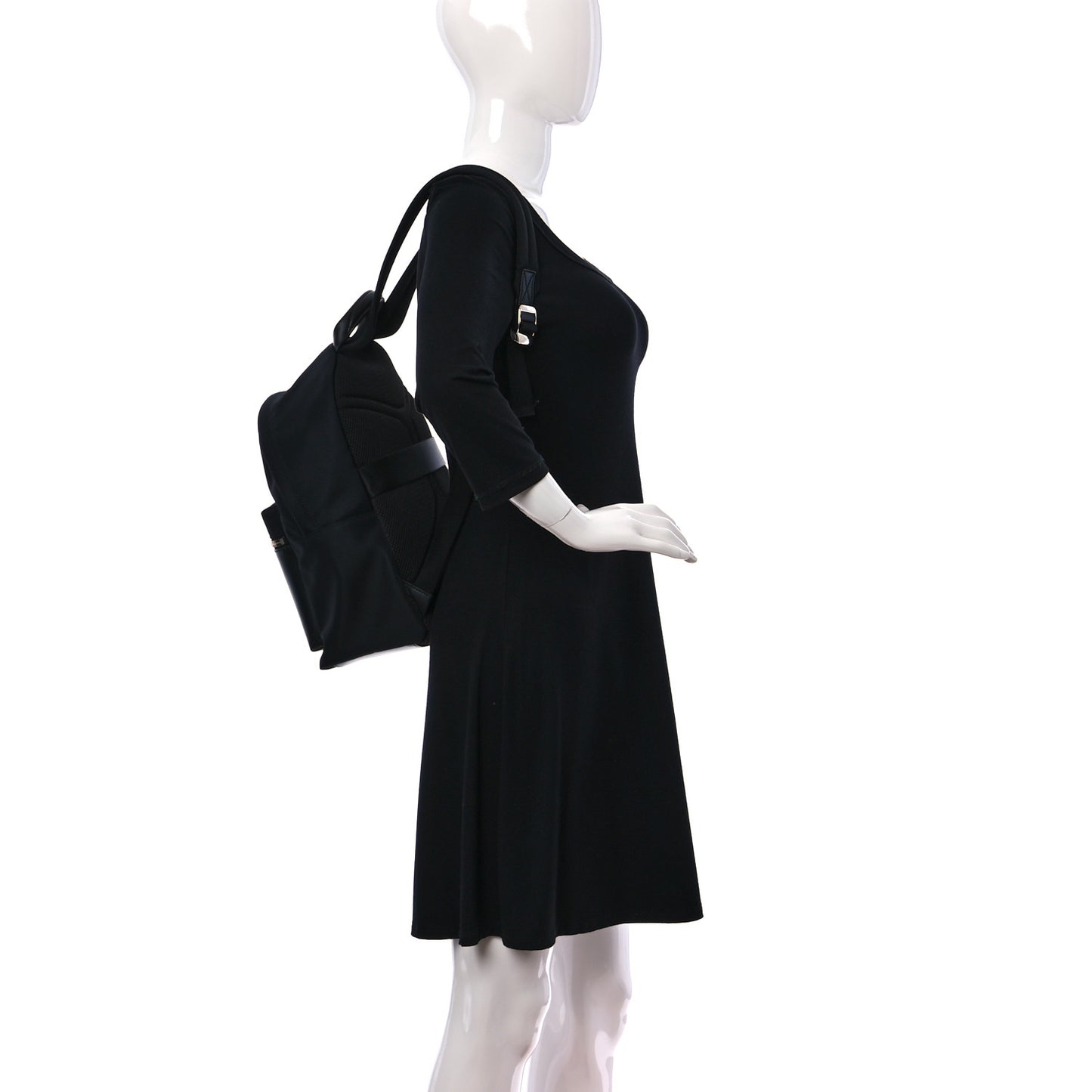 Calfskin Backpack Black
