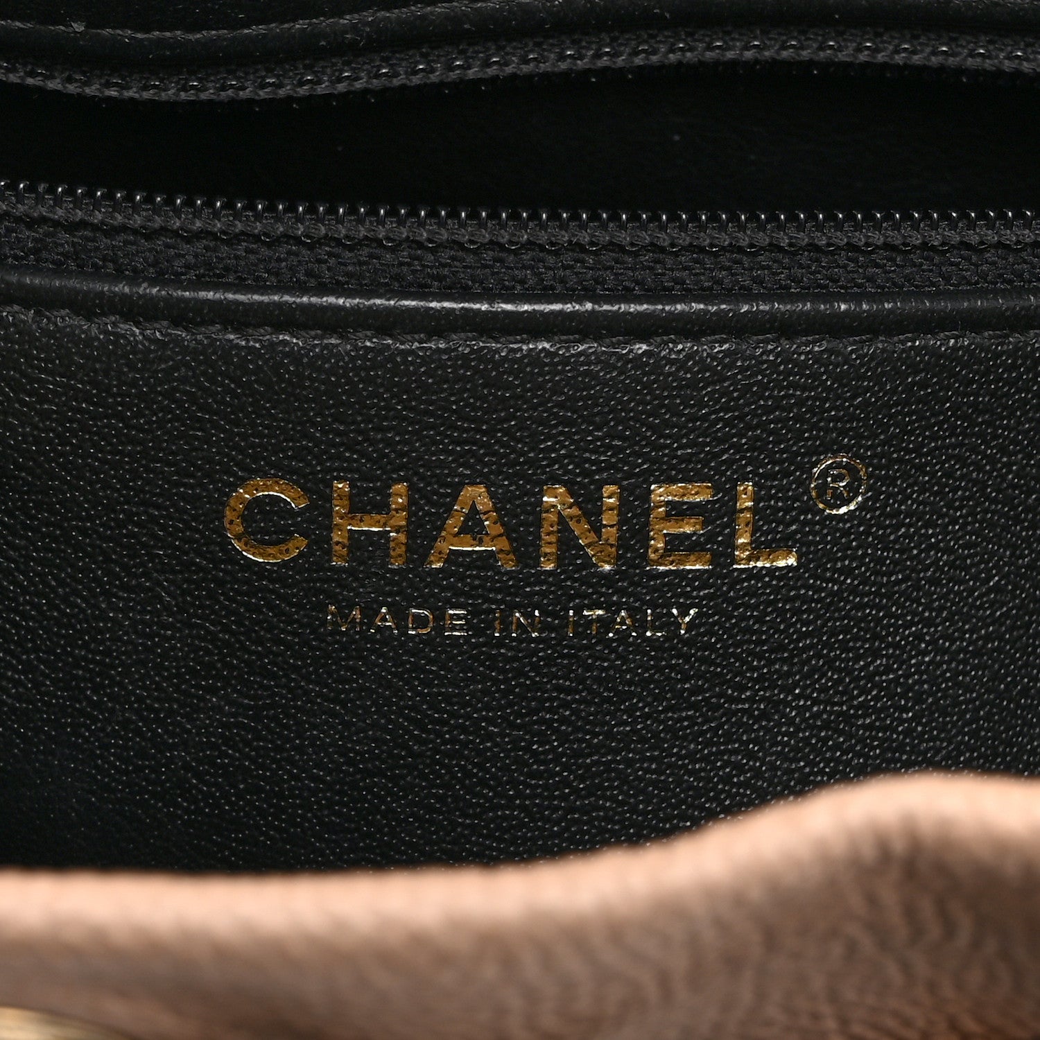 Chanel Caviar Quilted Filigree Backpack Beige Black 6 of 10