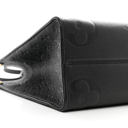Louis Vuitton Empreinte Monogram Giant Onthego MM Black 8 of 9