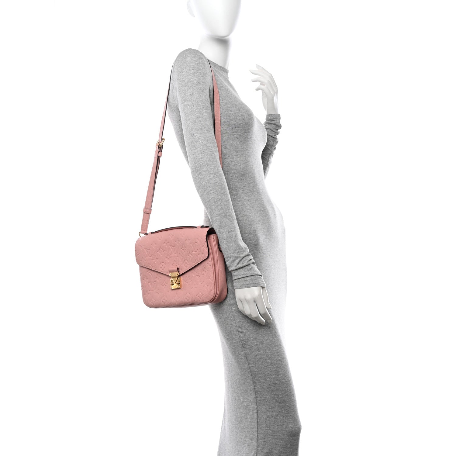 Louis Vuitton Empreinte Pochette Metis Rose Poudre 2 of 13