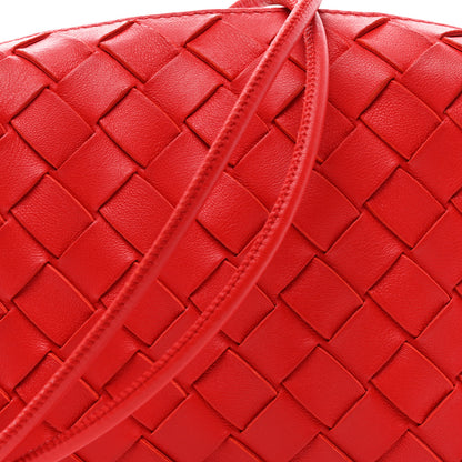 Bottega Veneta Nappa Intrecciato Mini Loop Camera Bag Redstone 7 of 12