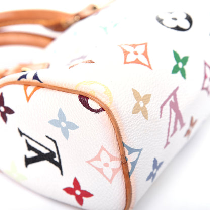 Louis Vuitton Monogram Multicolor Mini Sac HL Speedy White 11 of 15