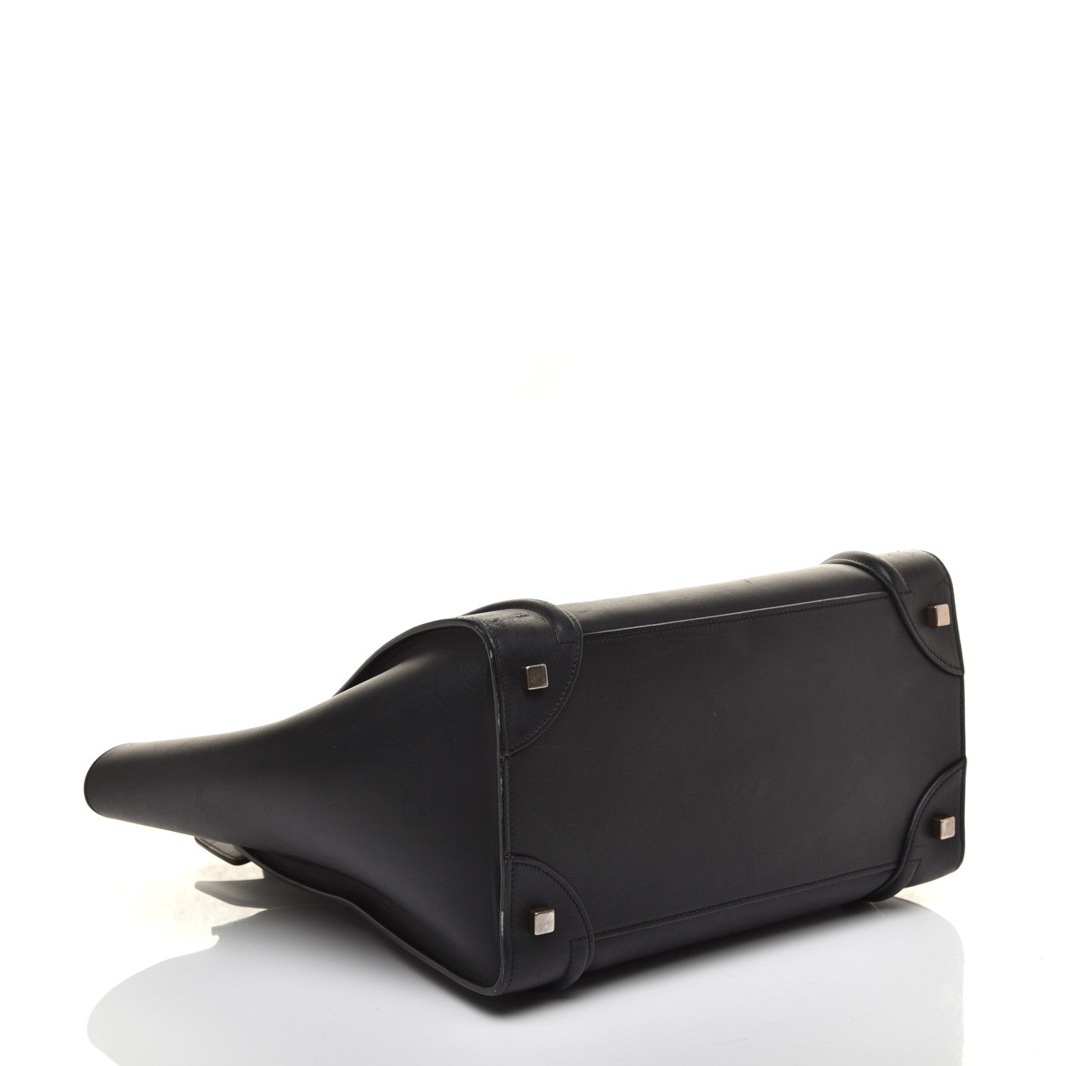 Celine Smooth Calfskin Mini Luggage Black 4 of 9