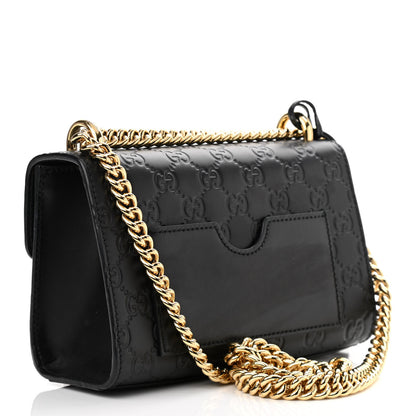 Gucci Guccissima Small Padlock Shoulder Bag Black 3 of 13