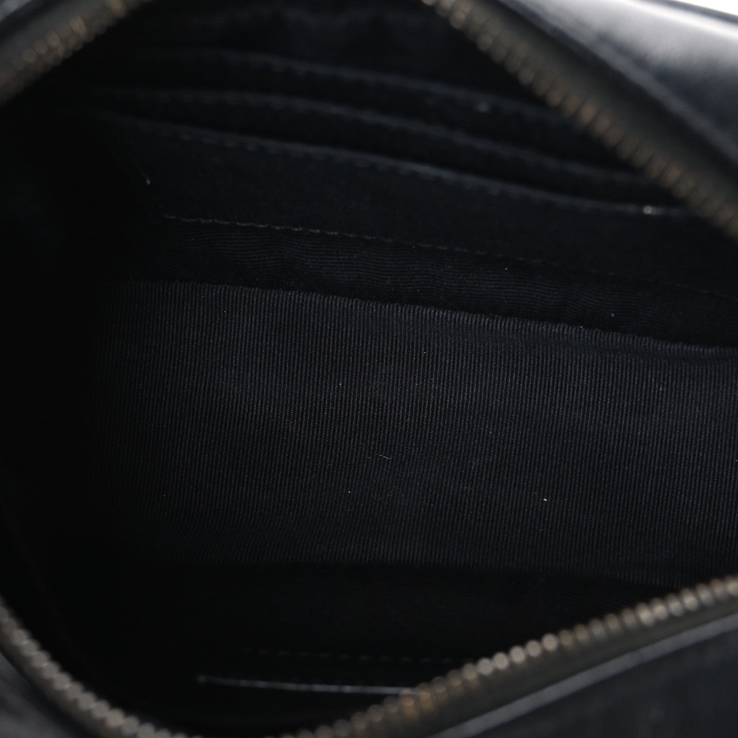 Saint Laurent Calfskin Matelasse Monogram Lou Belt Bag Black 4 of 9