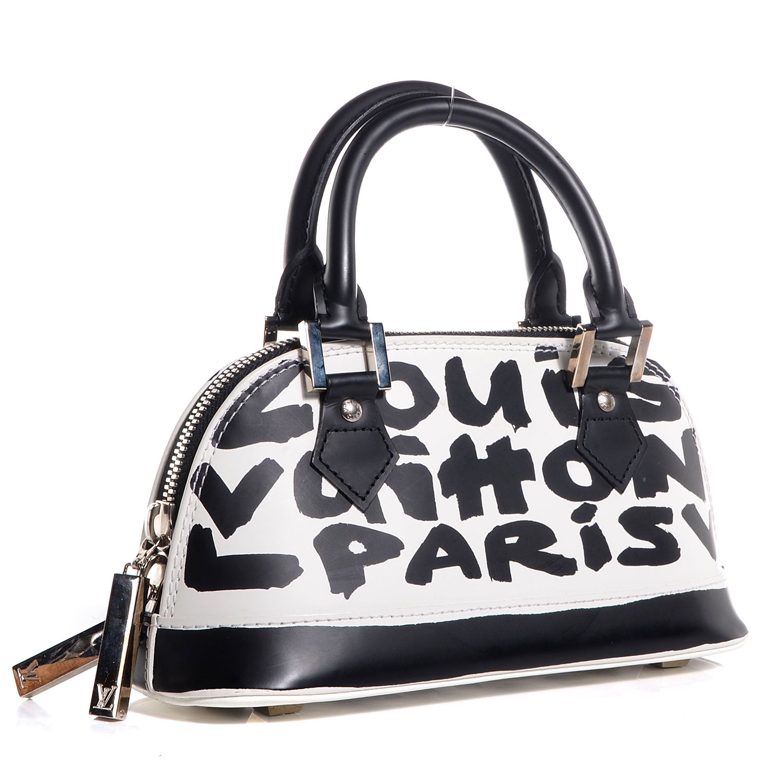 Louis Vuitton Graffiti Alma PM Black 3 of 7