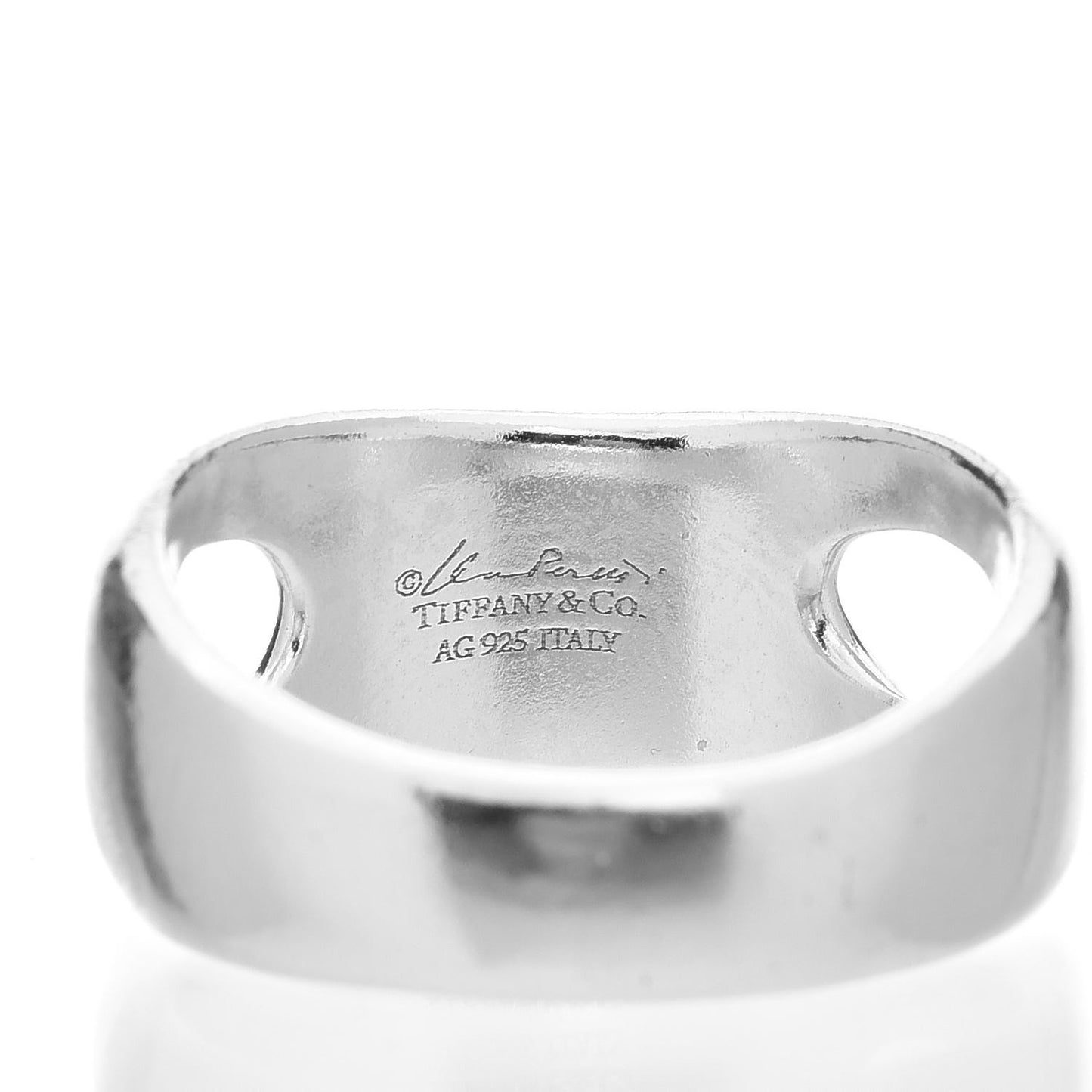 Sterling Silver Elsa Peretti Open Side Ring 55 7.5