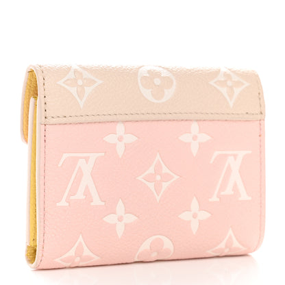 Louis Vuitton Empreinte Monogram Spring In The City Victorine Wallet Pink Beige Yellow 3 of 7