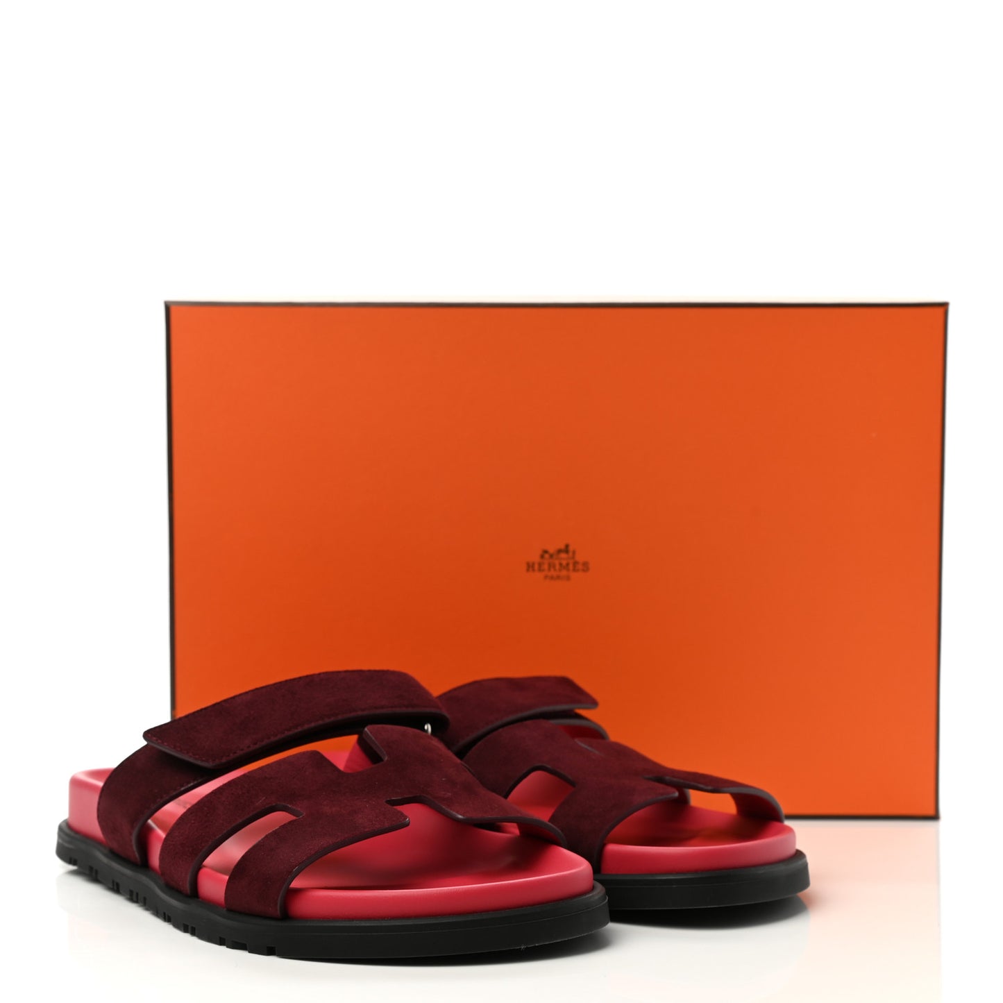 Suede Goatskin Womens Chypre Sandals 37 Rouge Marsala