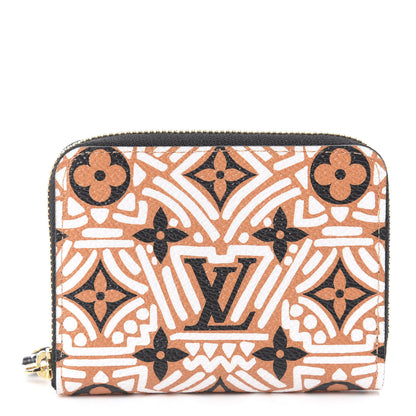 Louis Vuitton Monogram Giant Crafty Zippy Coin Purse Creme Caramel 1 of 5