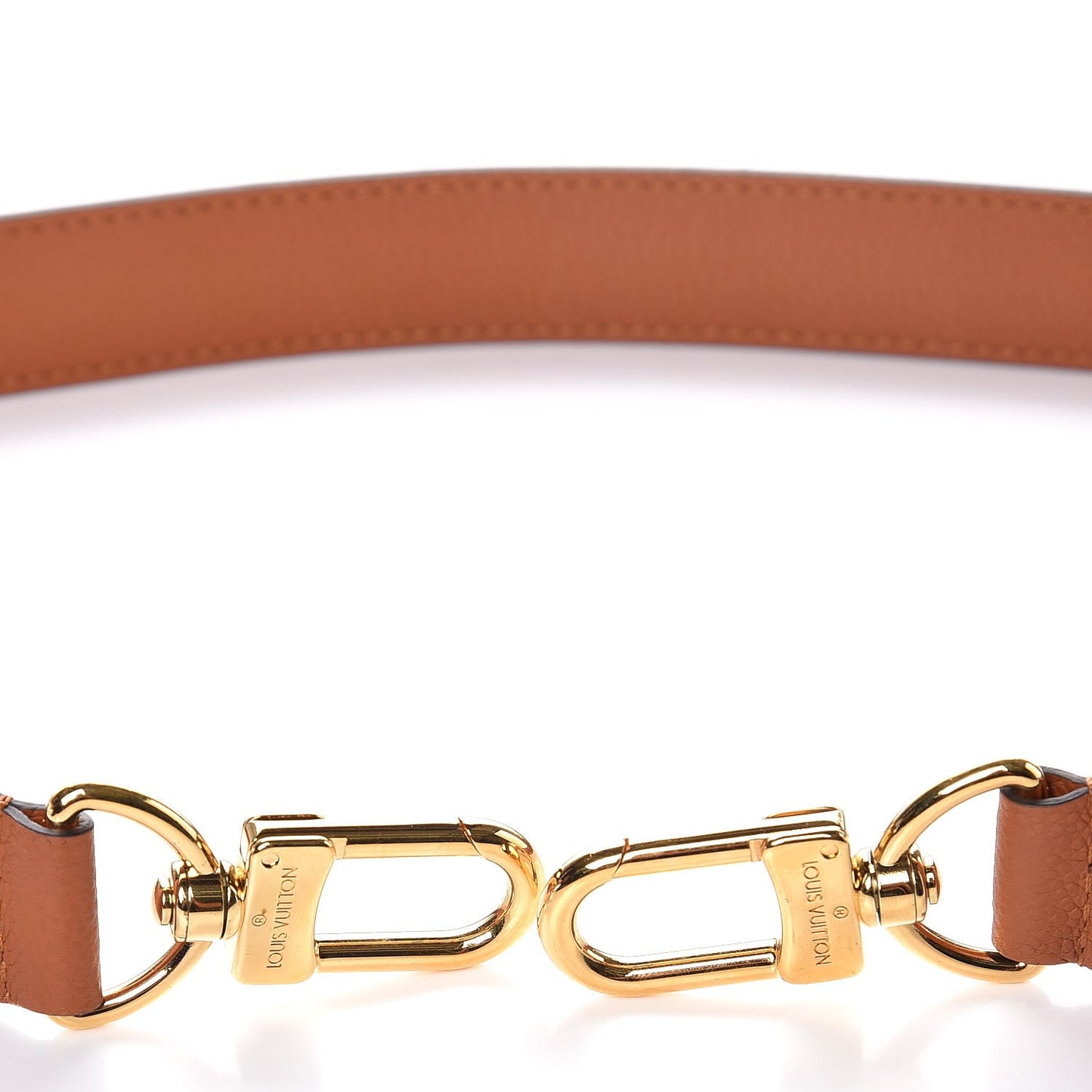 Calfskin Manhattan Shoulder Strap Caramel