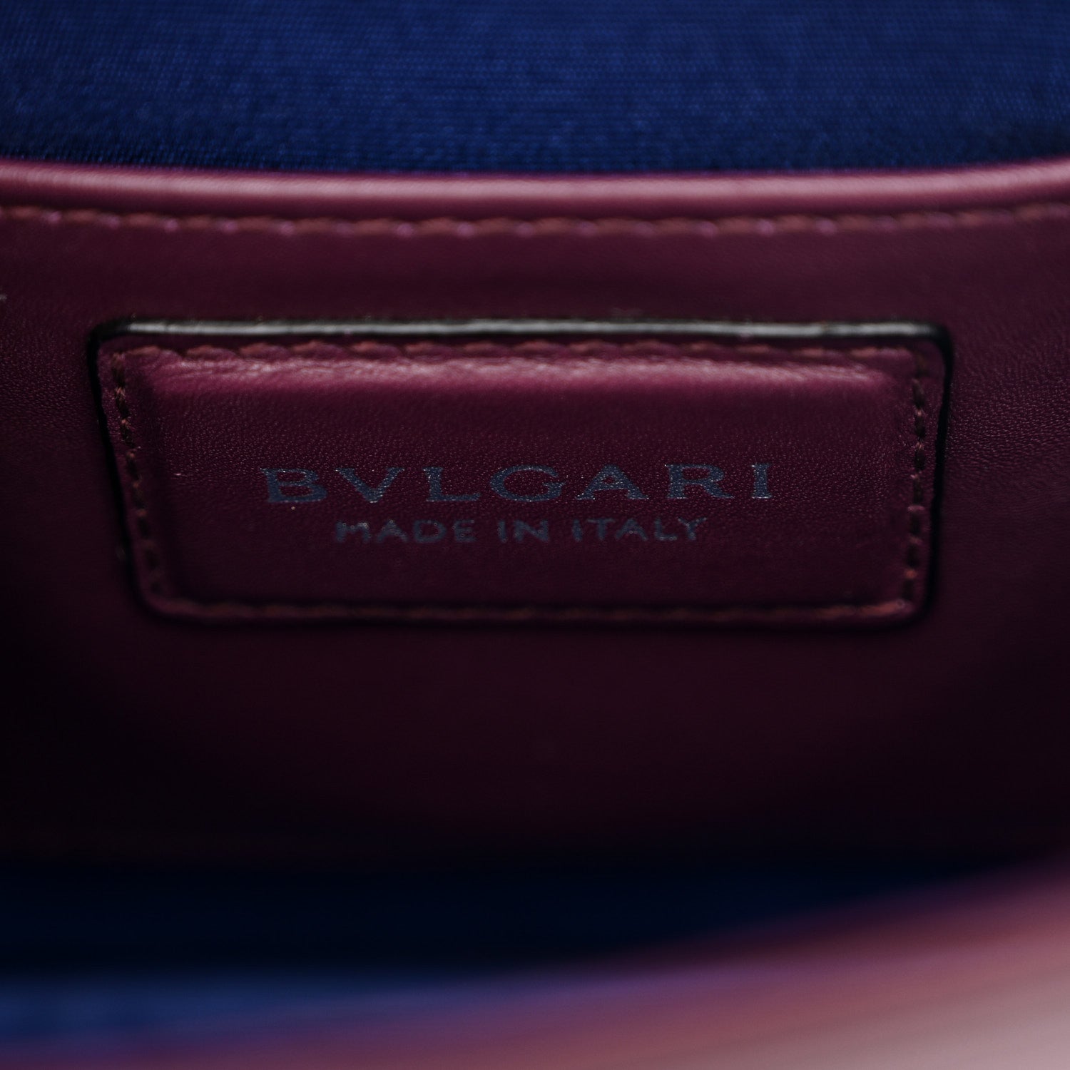 Bulgari Calfskin Small Serpenti Forever Snake Strap Crossbody Bag Purple 7 of 14