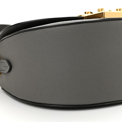 Moynat Carat Calfskin Flori PM Grey 9 of 11