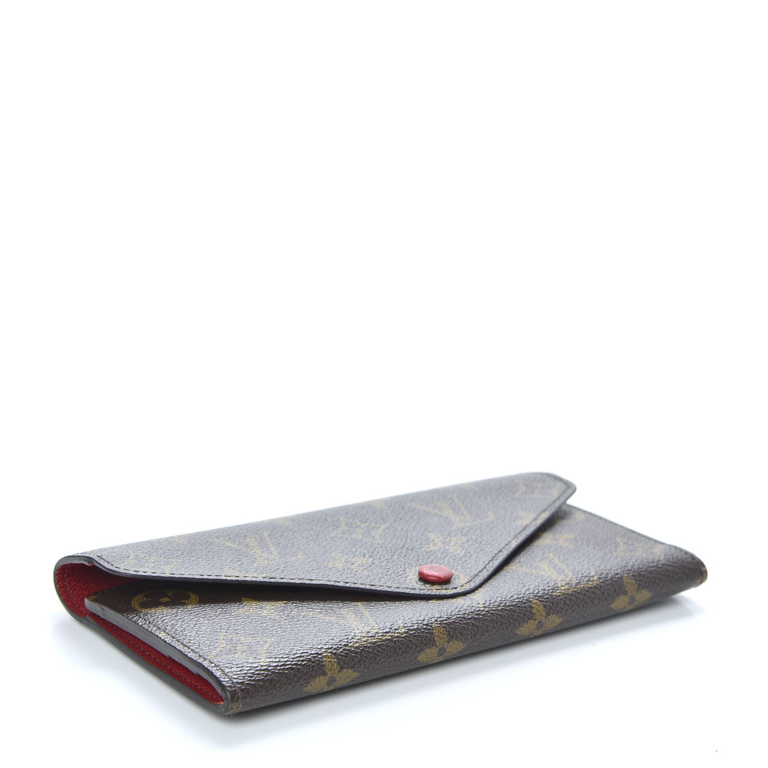 Louis Vuitton Monogram Josephine Wallet Red 4 of 7