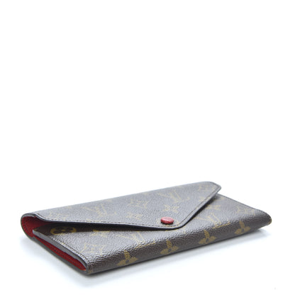Louis Vuitton Monogram Josephine Wallet Red 4 of 7