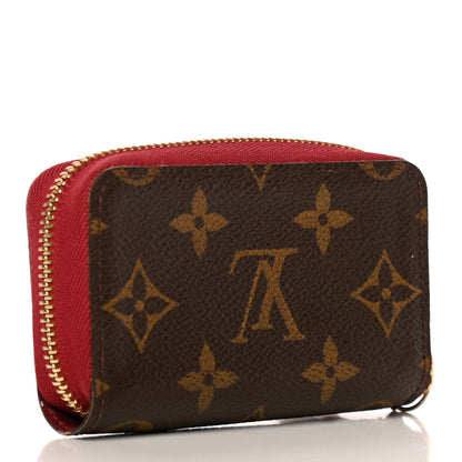 Louis Vuitton Monogram Zippy Multicartes Fuchsia 3 of 7