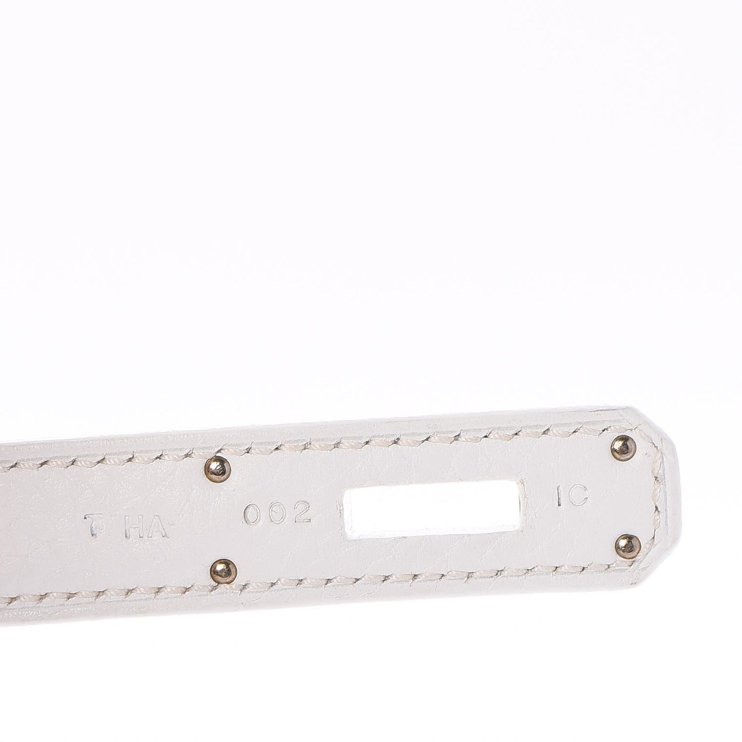 Taurillon Clemence Birkin 30 White