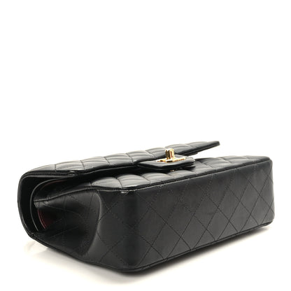 Chanel Lambskin Quilted Small Double Flap Black 4 of 11