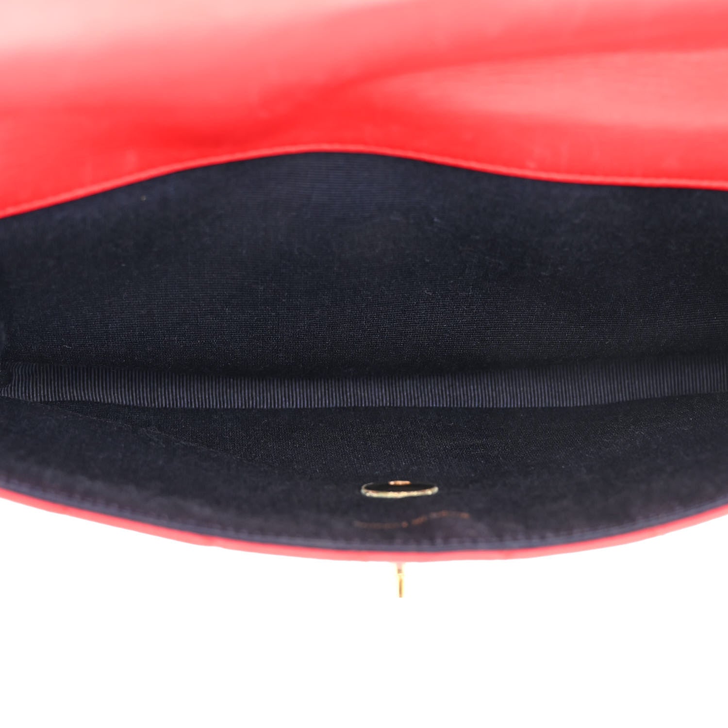 Chanel Lambskin Quilted Medium Single Flap Red 6 of 15