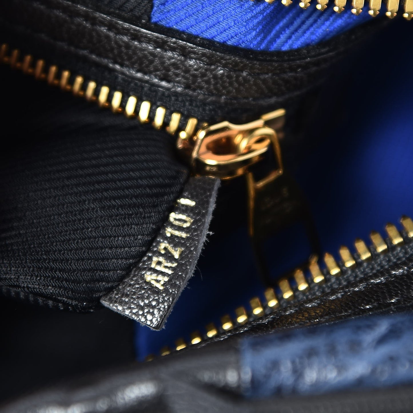 Monogram Stripes Medium Bag Marine