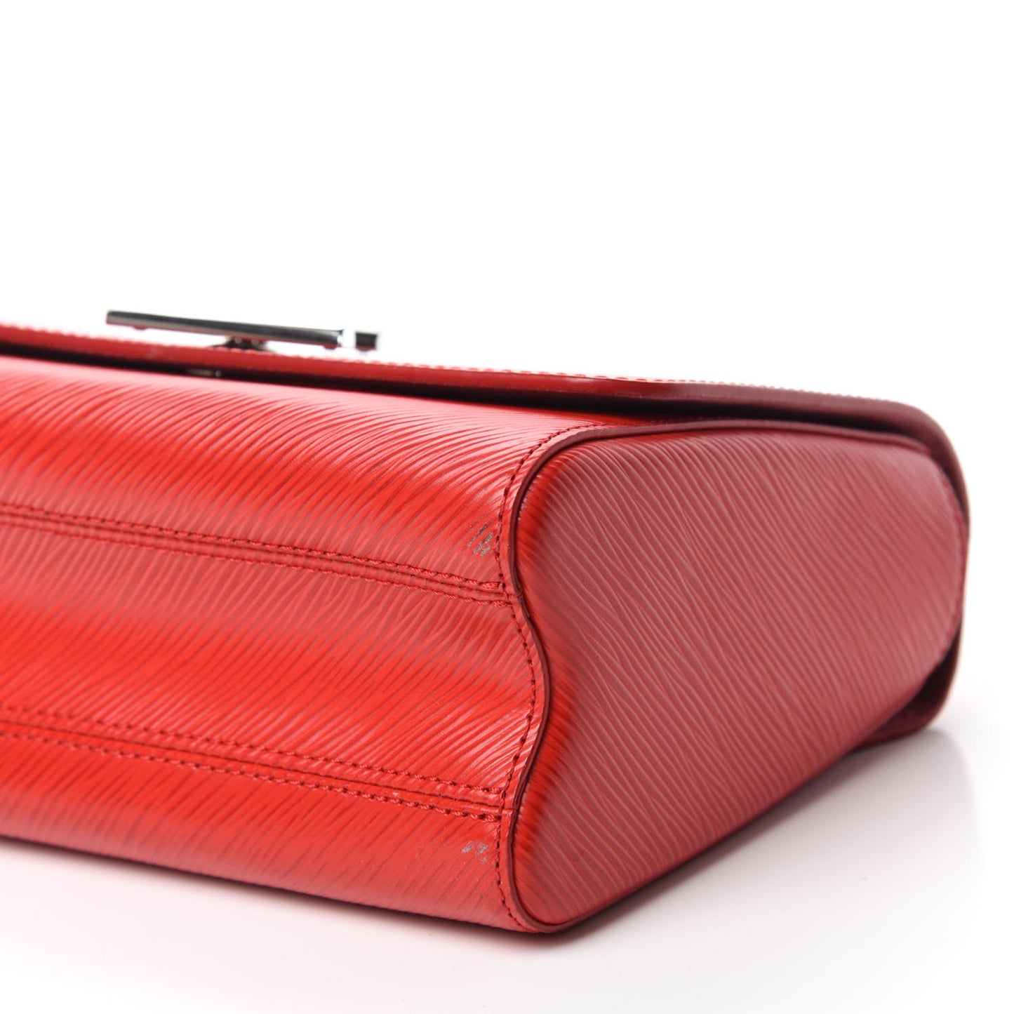 Epi Twist Shoulder Bag MM Coquelicot