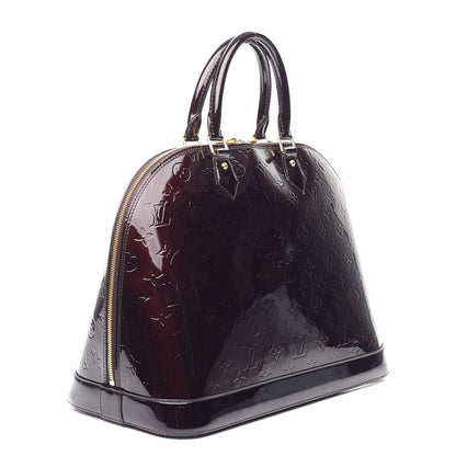 Louis Vuitton Vernis Alma GM Amarante 3 of 10