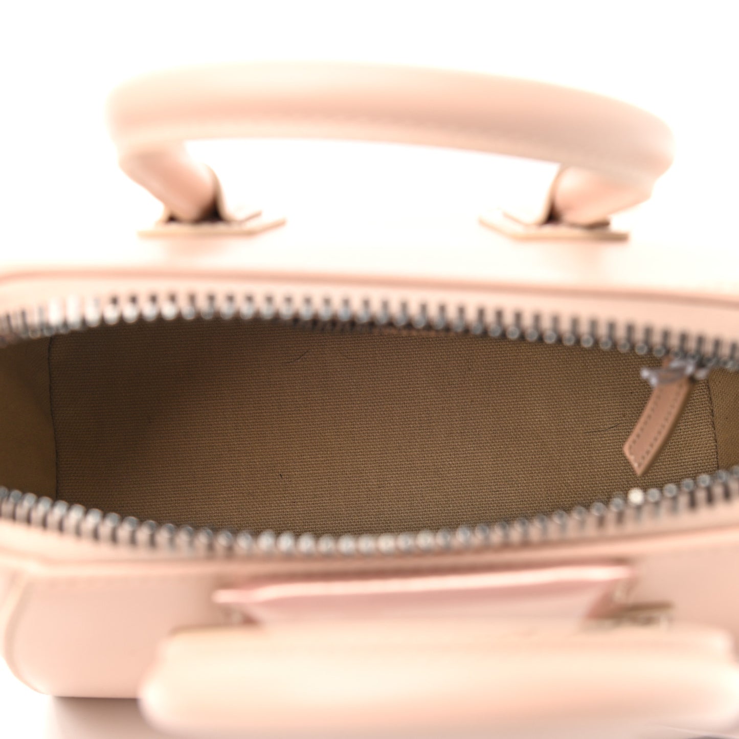 Metallic Calfskin Mini Antigona Light Pink